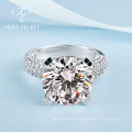High Quality Classic Gic Certification Rings Jewelry Women Diamond Luxurious Diamond Ring
